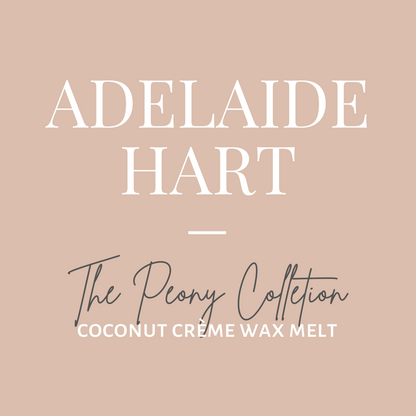 Peony Wax Melt-Adelaide Hart