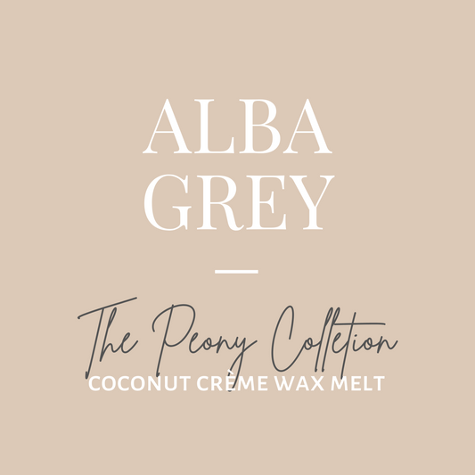 Peony Wax Melt-Alba Grey