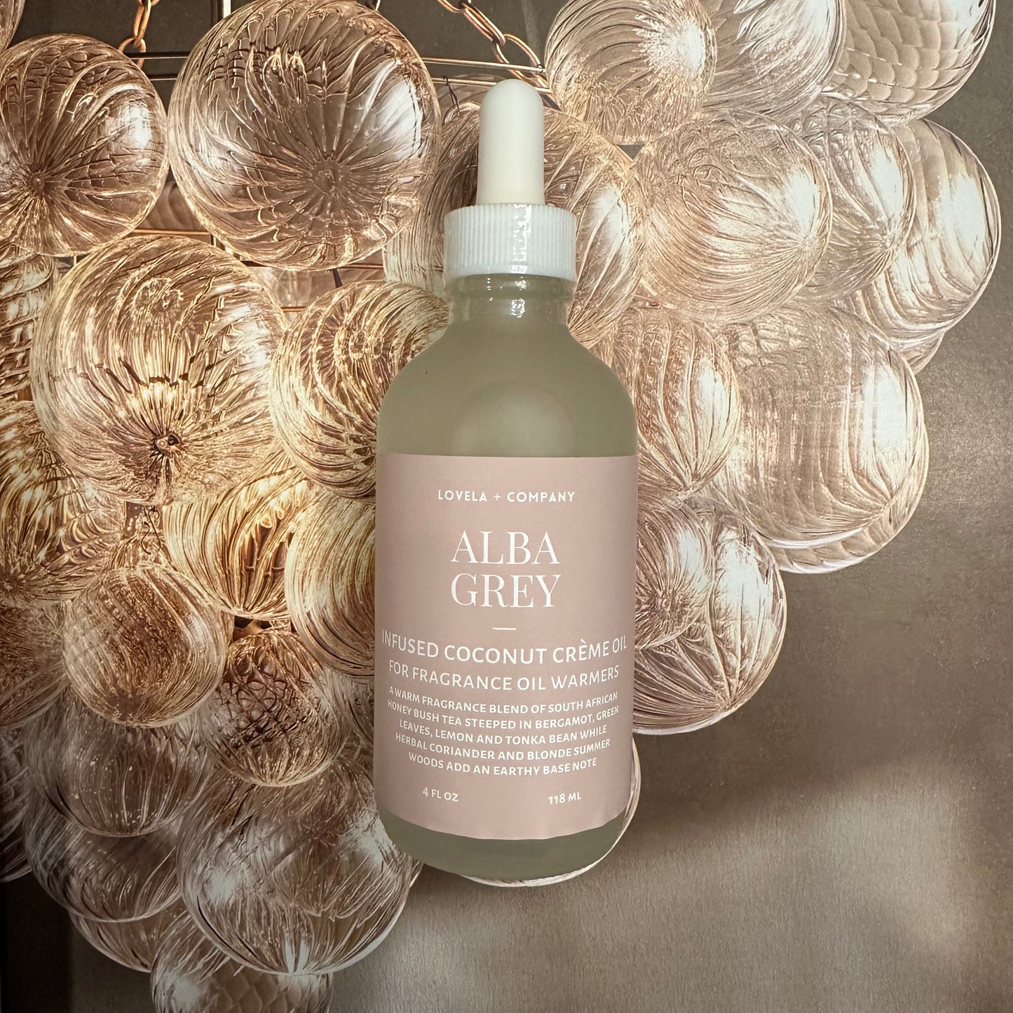 Infused Coconut Crème Oil-Alba Grey