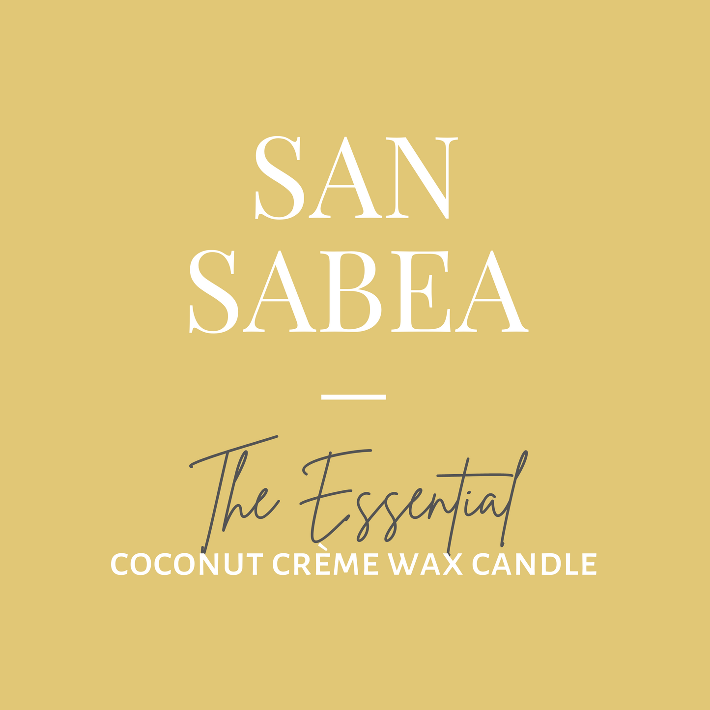 The Essential Candle-San Sabea