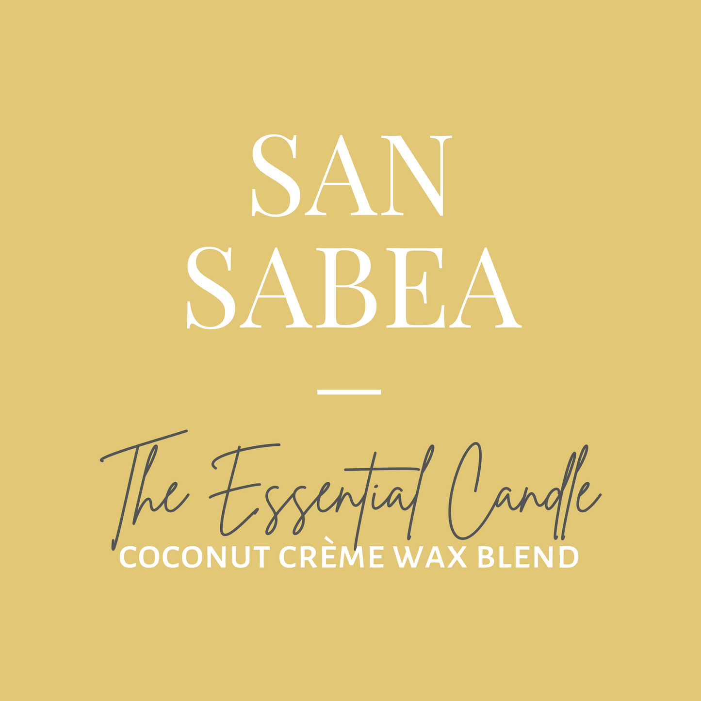 The Essential Candle-San Sabea