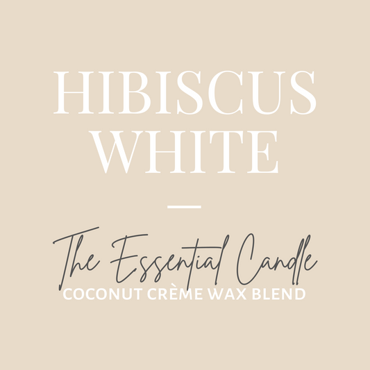 The Essential Candle-Hibiscus White