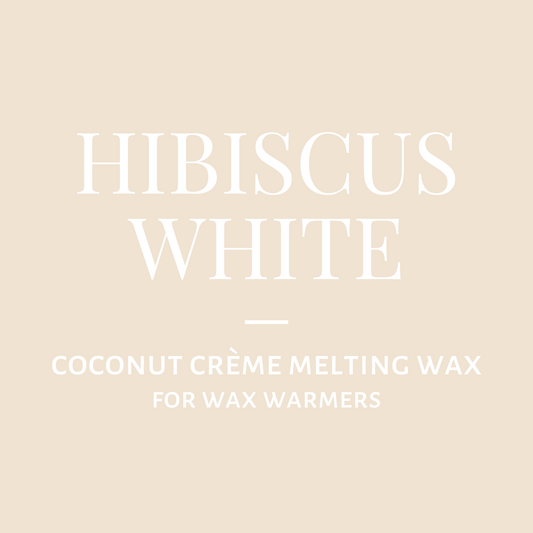 Melting Wax-Hibiscus White