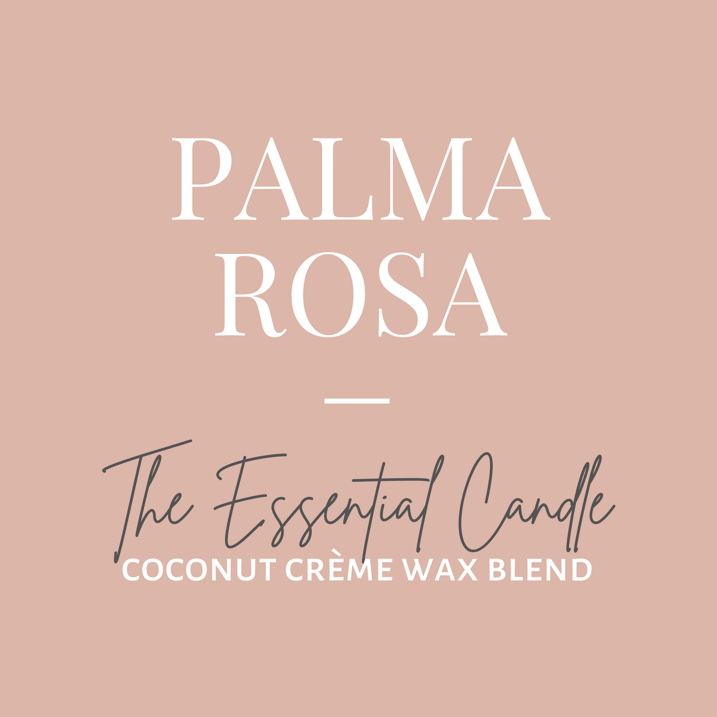 The Essential Candle-Palma Rosa