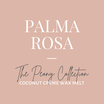 Peony Wax Melt-Palma Rosa