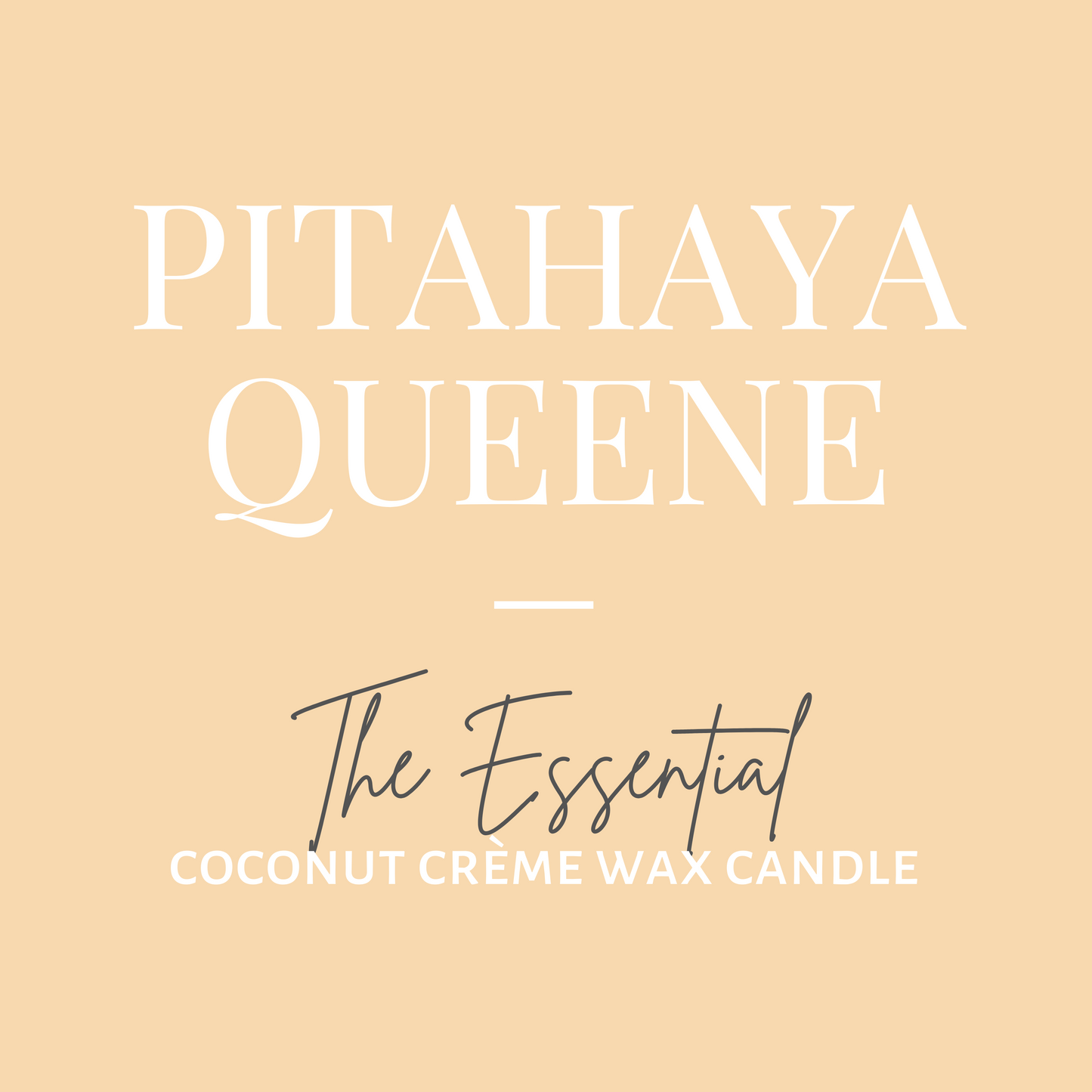The Essential Candle-Pitahaya Queene