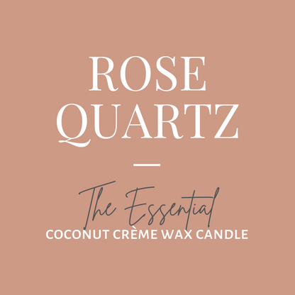 The Essential Candle-Rose Quartz