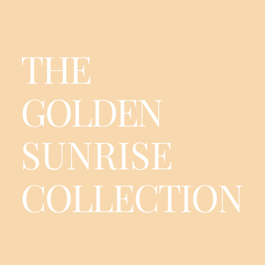 The Golden Sunrise Candle Collection